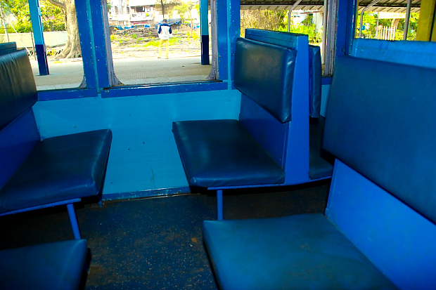 Matheran Train Second Class seat