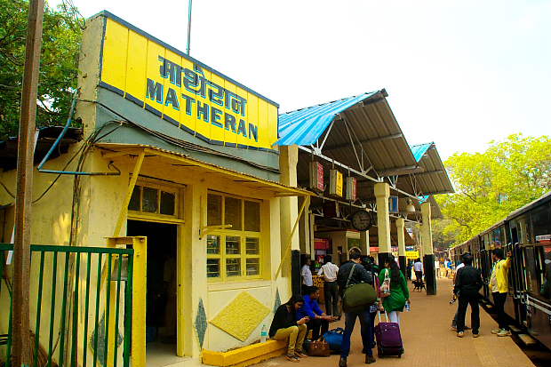 Train station at Matheran