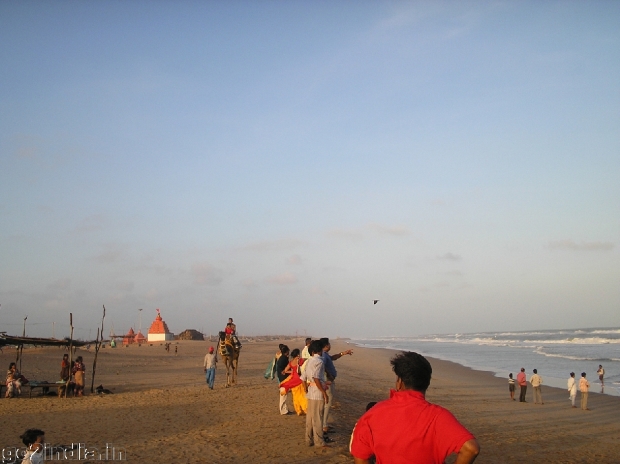 Chandrabhaga Sea Beach near Konark