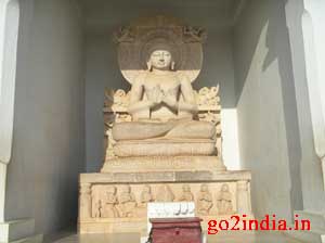 Lord Buddha Status at Dhauligiri Shanti Stupa