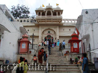 Lord Brahma temple at Pushkar