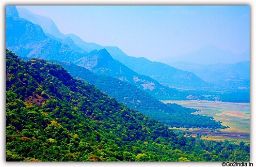Layers of hills at Kodaikanal