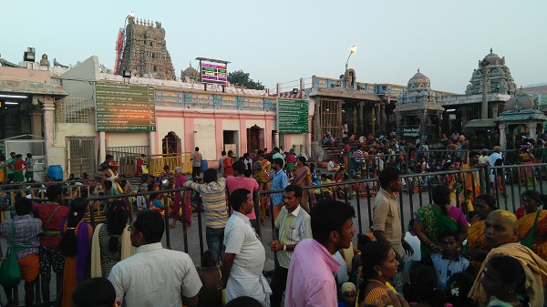 Palani Murugan temple front view