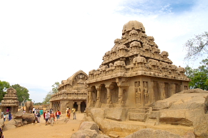 Ratha temple of Mahabalipuram 