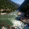 Alaknanda & Pindar confluence at Karanprayag