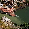 Bhagirathi and Alaknanda confluence at Deoprayag