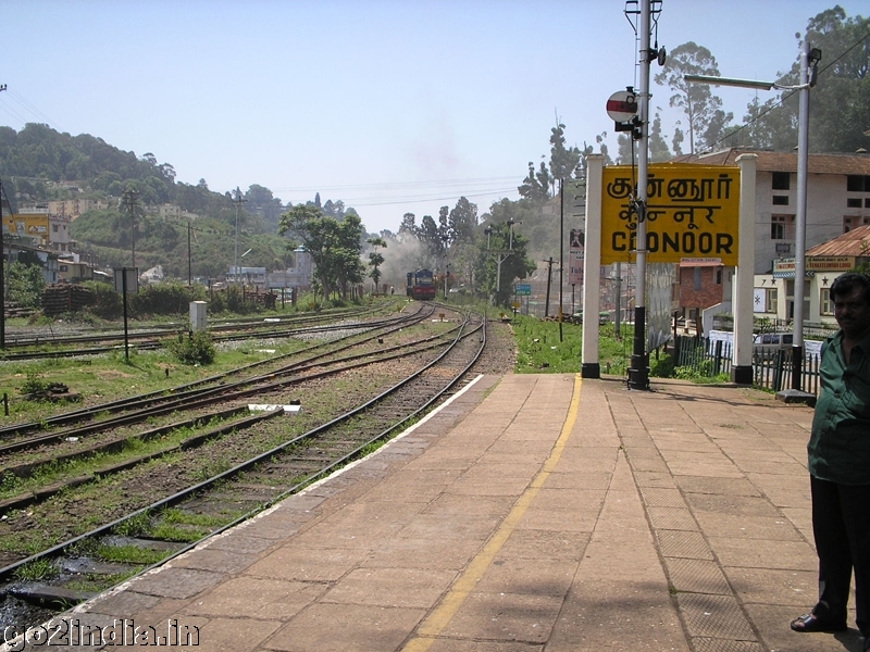 Disel engine at Coonoor station