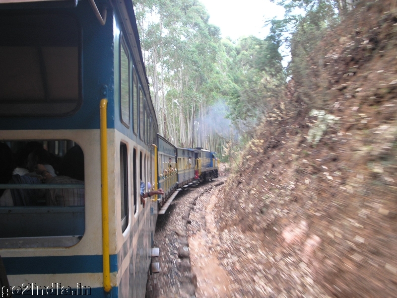 Engine is at Back side of the train