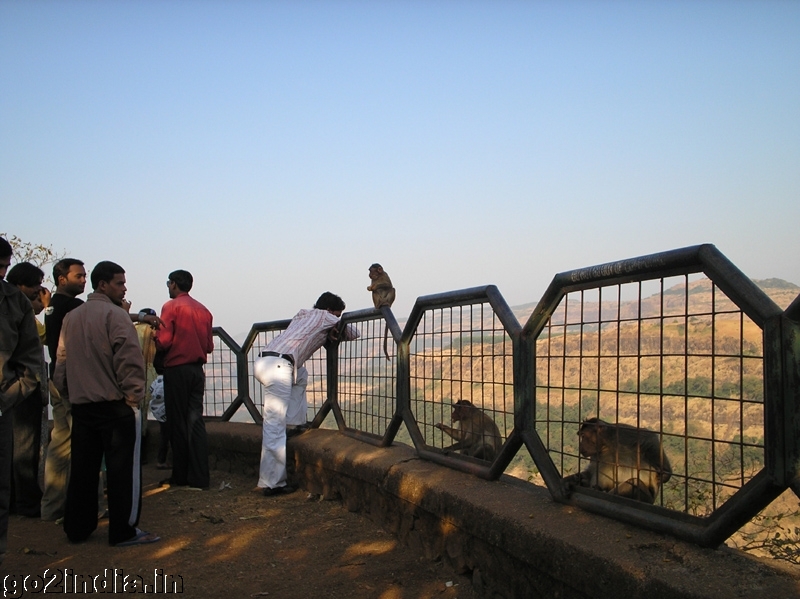 Monkey point or Rajmachi Point at Khandala