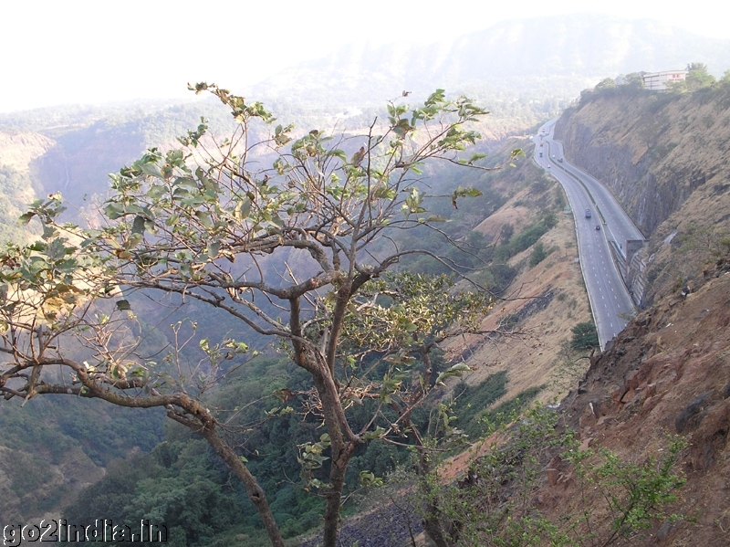 Mumbai Pune Express way at Khandala