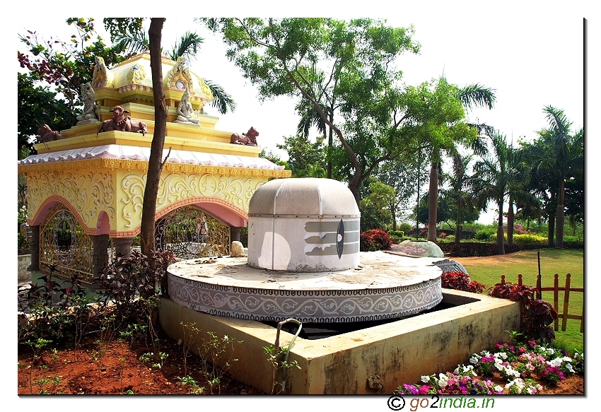 Temple  at Kailasagiri park  in Visakhapatnam