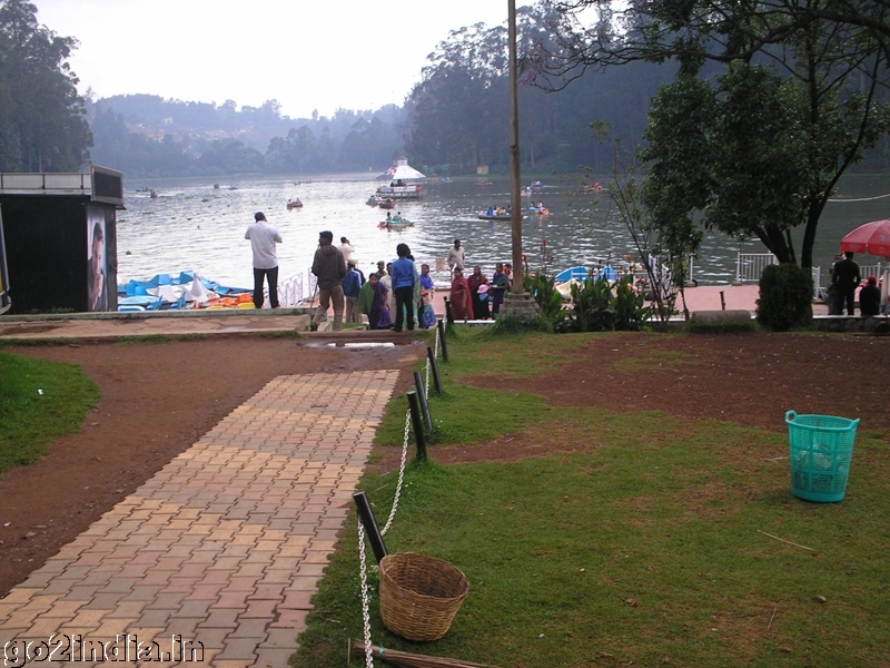 Boating facility at Ooty