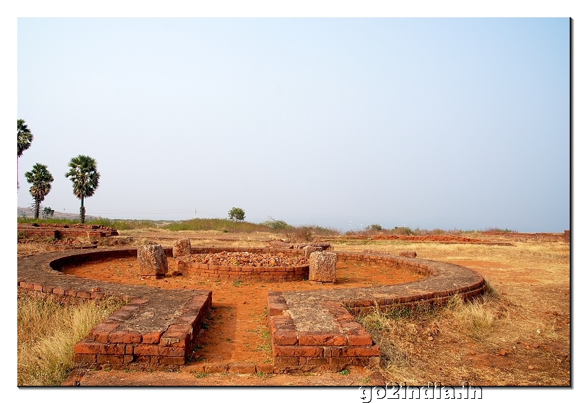 Thotlakonda Buddhist complex - ruins