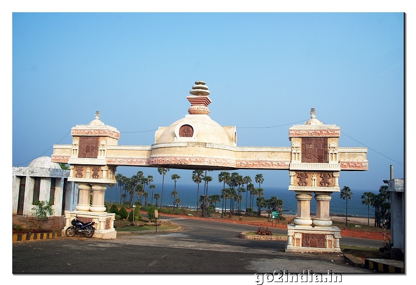 Main entrance at Thotlakonda near Visakhapatnam in Andhrapradesh