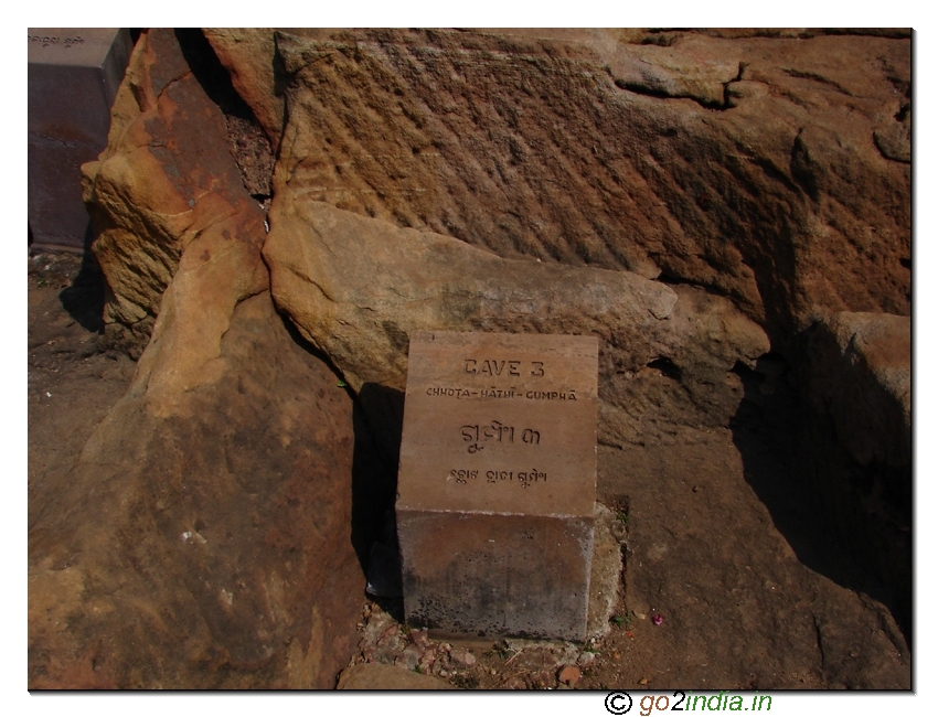 Name of the caves written here