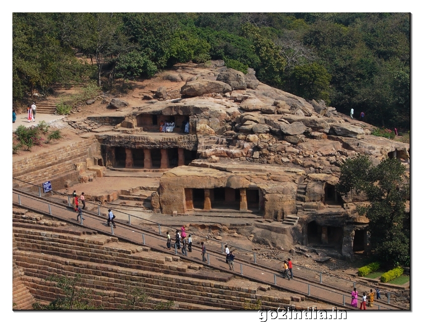 Udayagiri top view