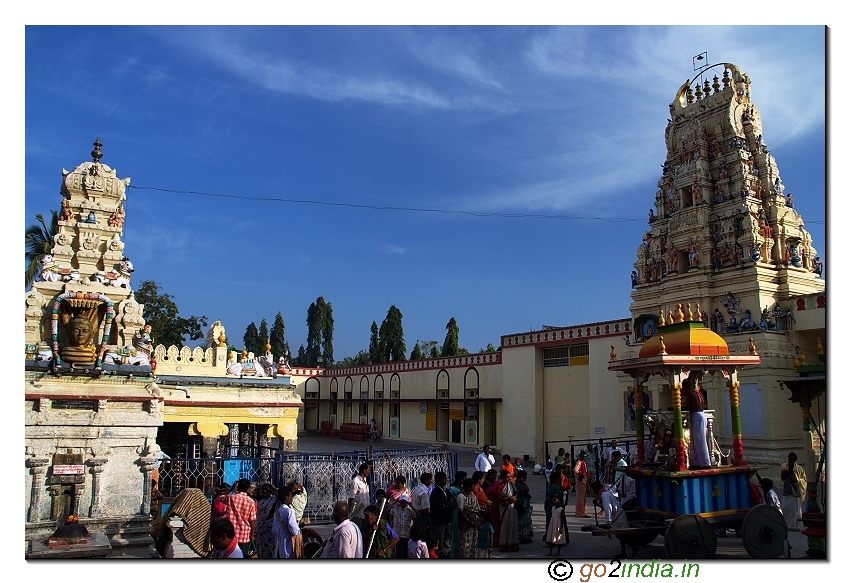 Malai mahadeshwara temple at MM hills in Chamarajnagar