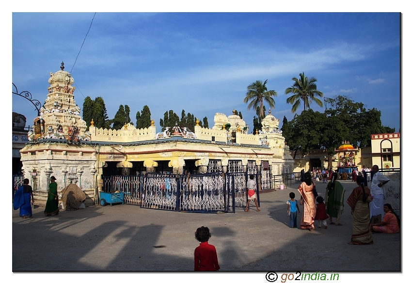 Malai mahadeshwara temple at MM hills in Chamarajnagar