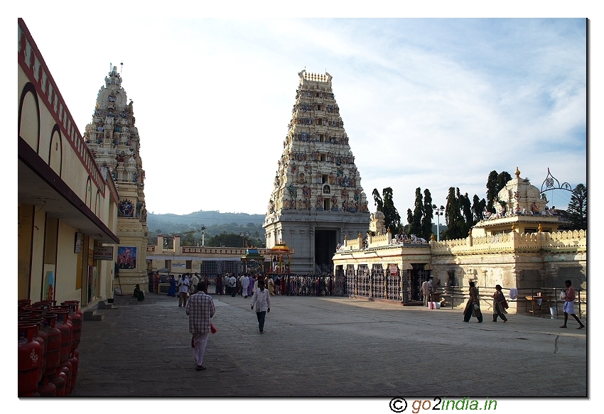 Malai mahadeshwara temple at MM hills in Chamarajnagar