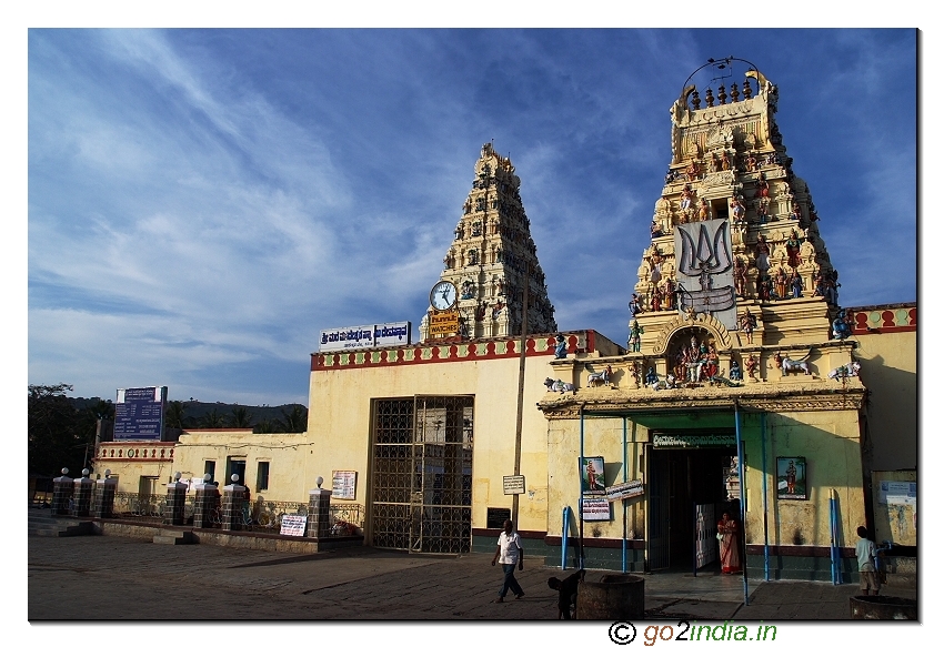 Malai mahadeshwara temple at MM hills in Chamarajnagar