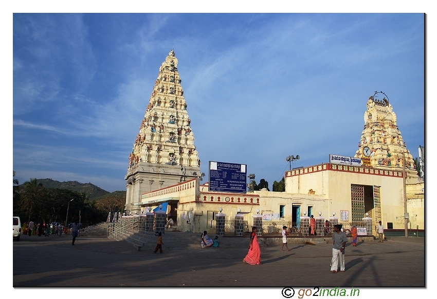 Malai mahadeshwara temple at MM hills near Mysore