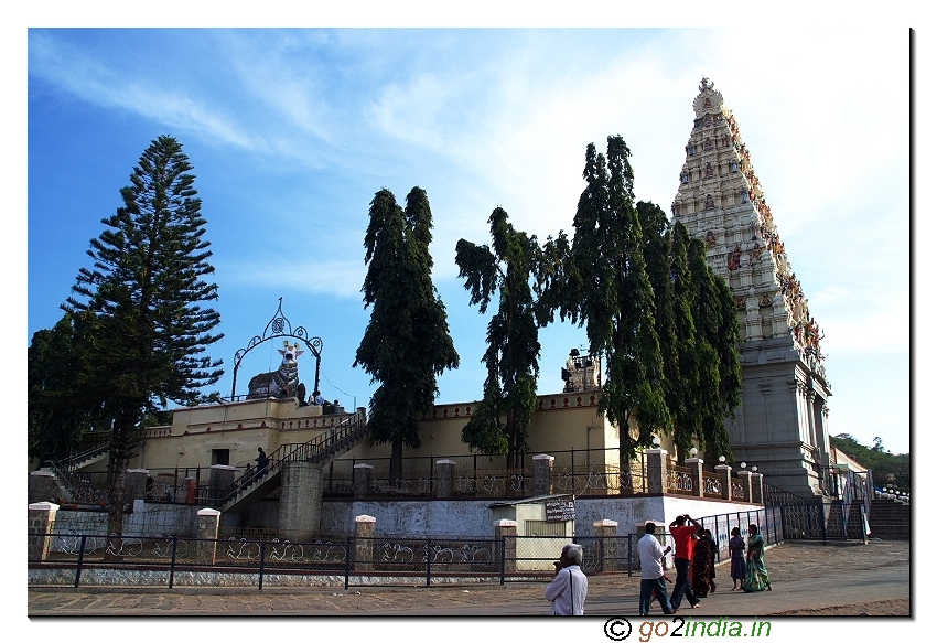 Malai mahadeshwara temple at MM hills in Chamarajnagar