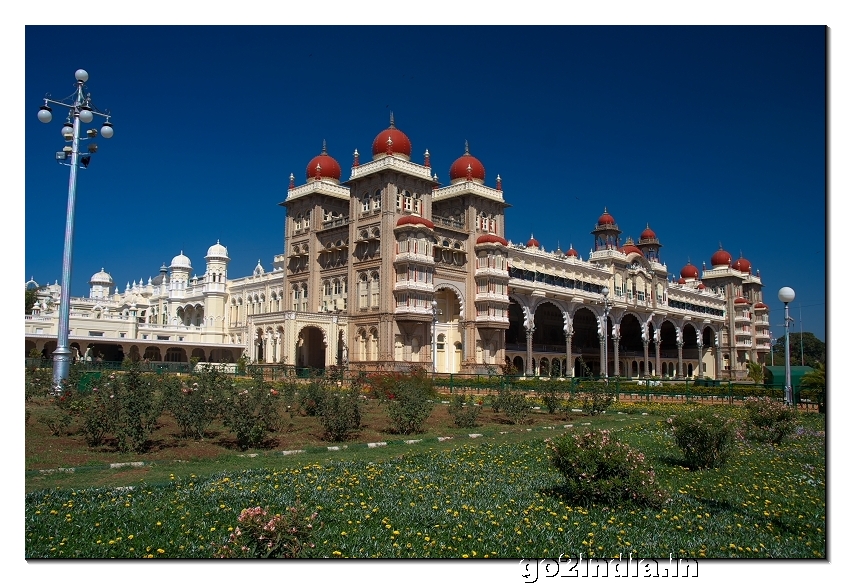 Mysore Palace outside view