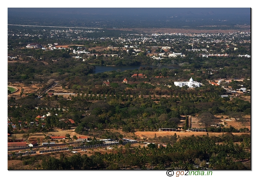 Mysore city view from Chamundi hill