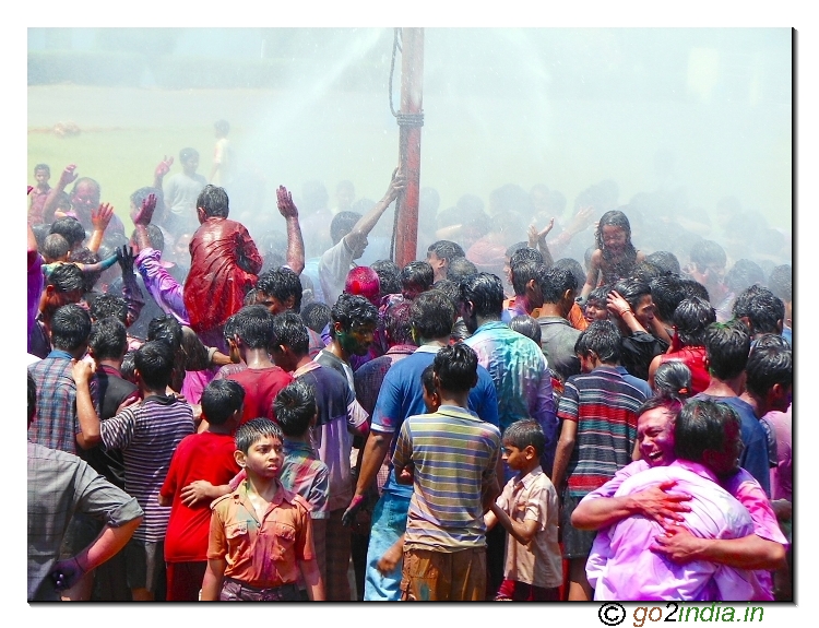 holi in india