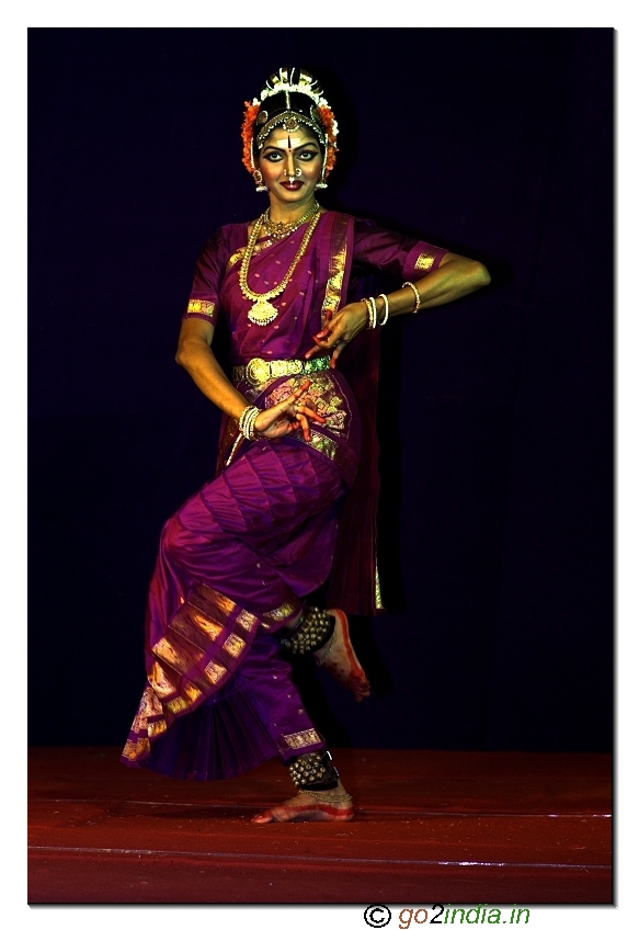 Kuchipudi stage performance