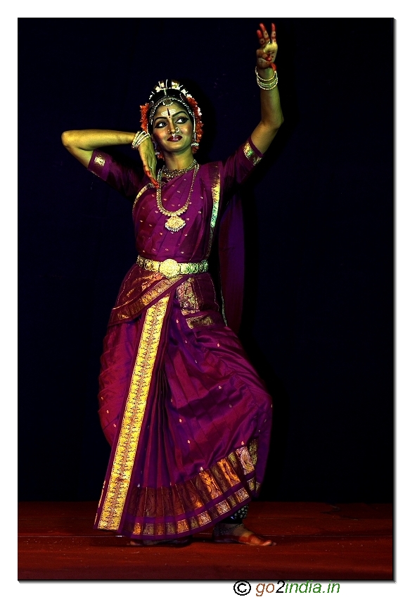 Kuchipudi stage performance