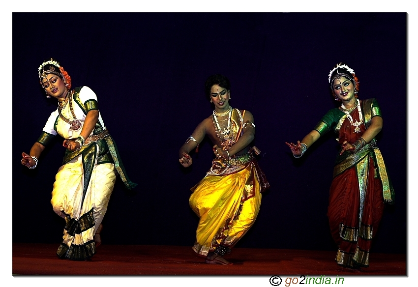 Kuchipudi stage performance