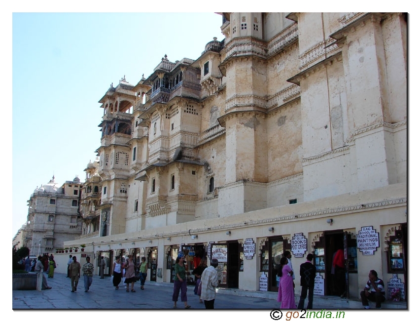 Front view of the City Palace