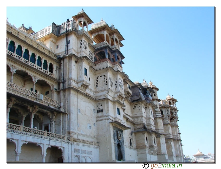 Front view of the City Palace