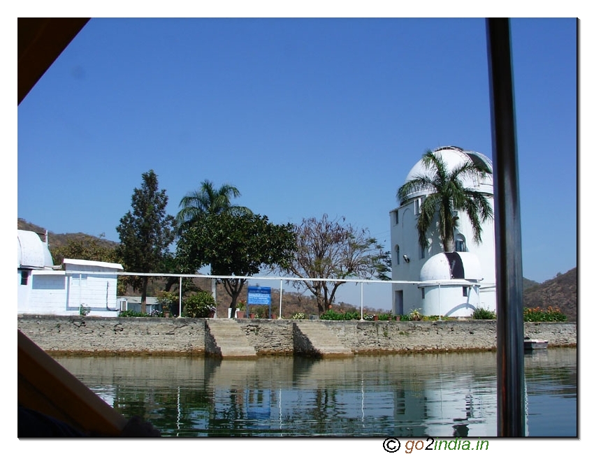 solar observatory inside the Lake