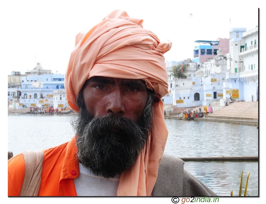 Sadhu at Pushkar Rajasthan