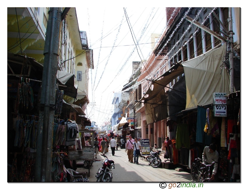 Streets at Pushkar