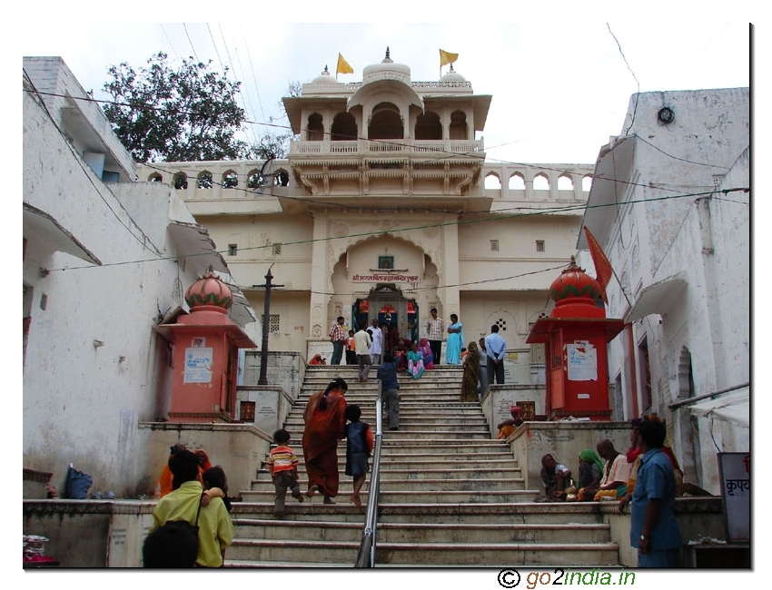 Lord Brahma temple at Pushkar