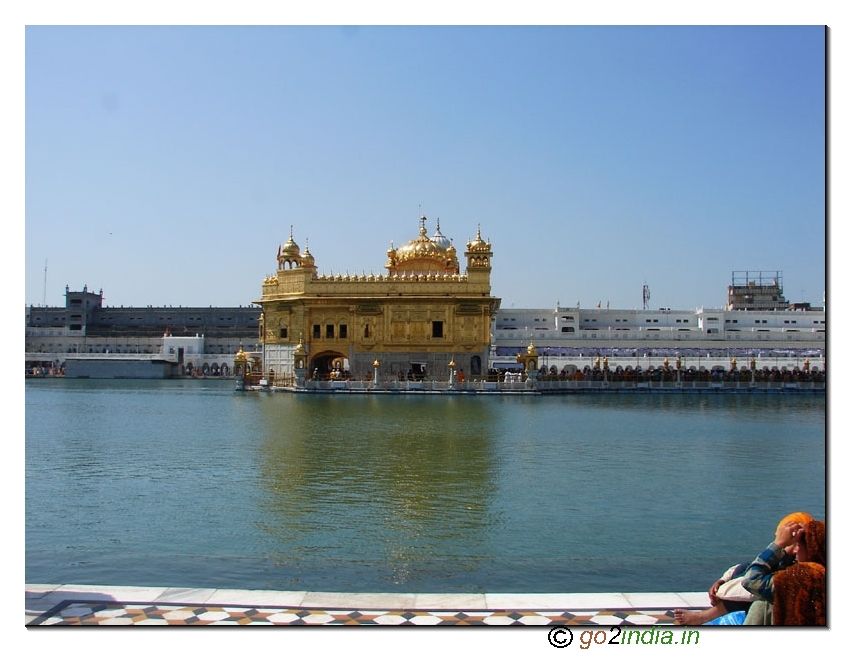 View of golden temple