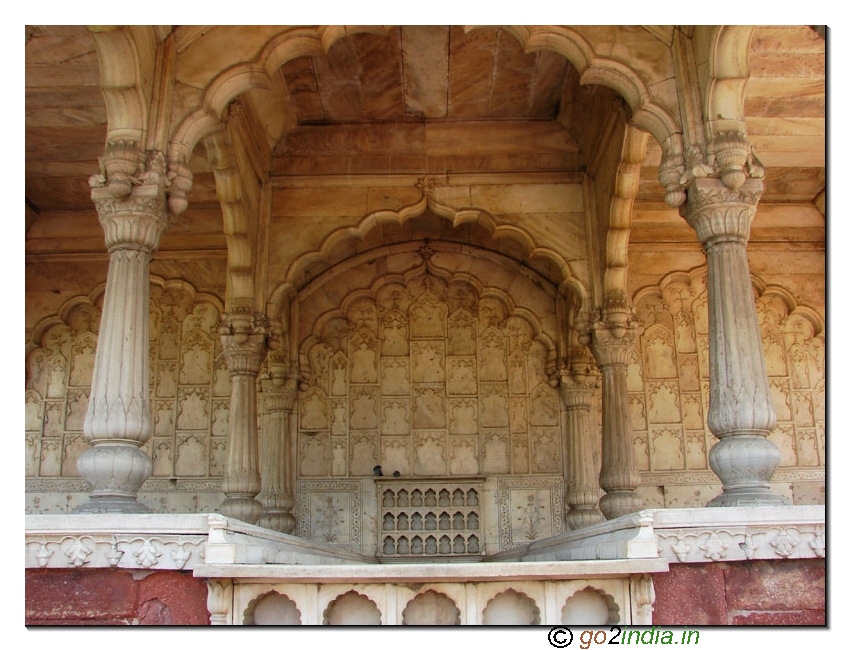 Lal Killa inside design