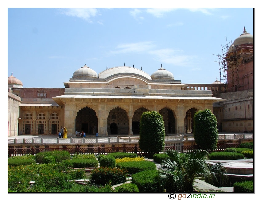 Jai Mandir inside Ambar fort 