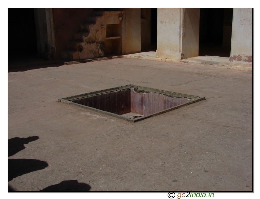 Bathing place for queen at Amber fort