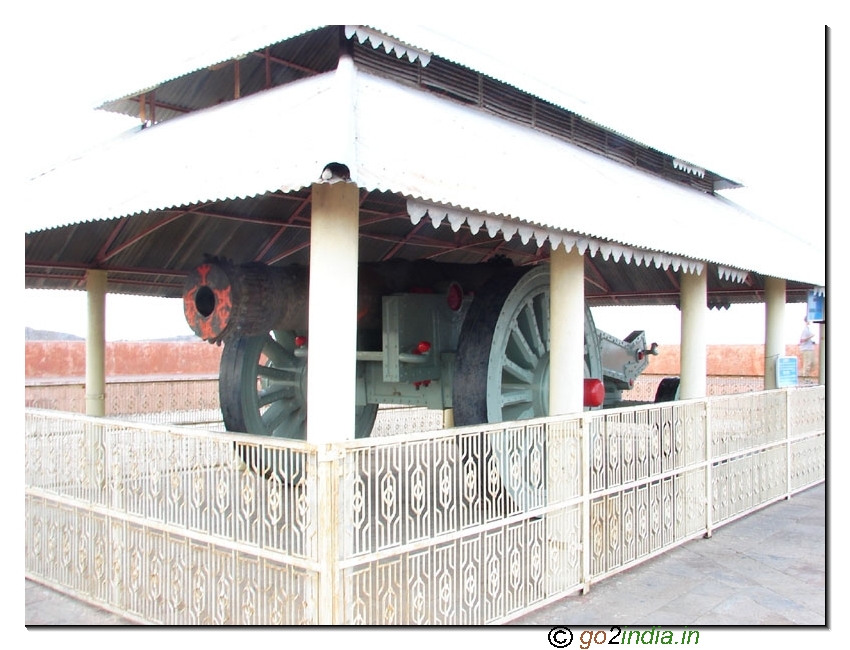 Jaibaan Cannon at Jaigarh Fort Jaipur