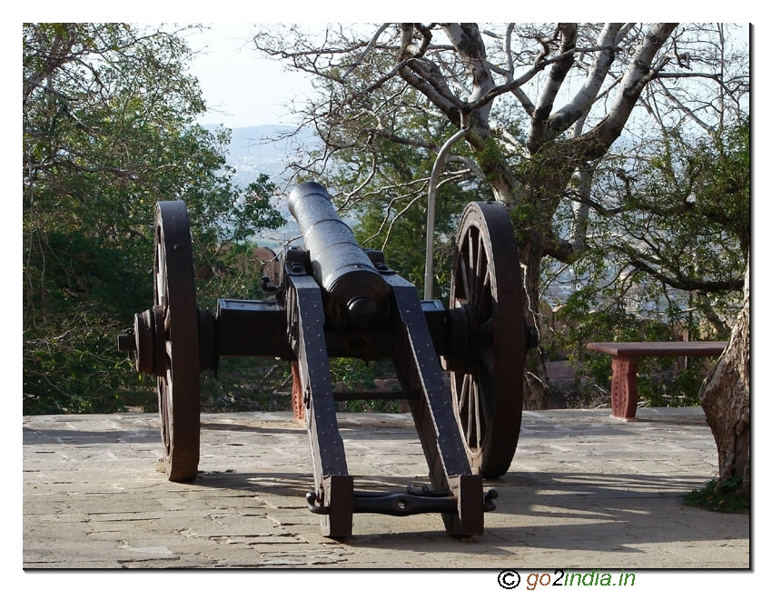 Cannon at Nahargarh Fort