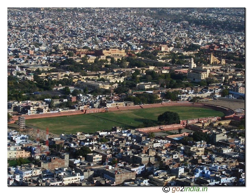 Jaipur City from Nahargarh Fort top