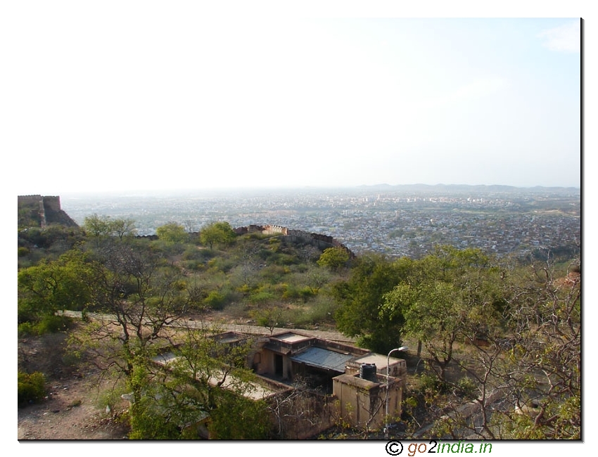 Nahargarh Fort and Jaipur City