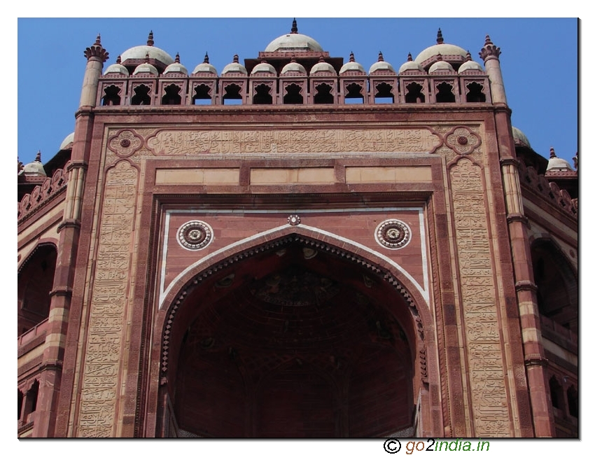 Buland Darwaza or victory gate at Fatehpur Sikri