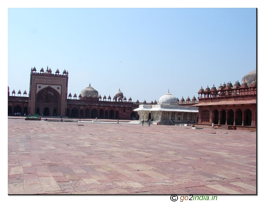 Inside Fatehpur Sikri