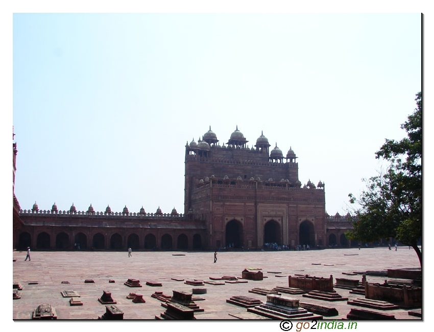 Open area inside Fatehpur Sikri
