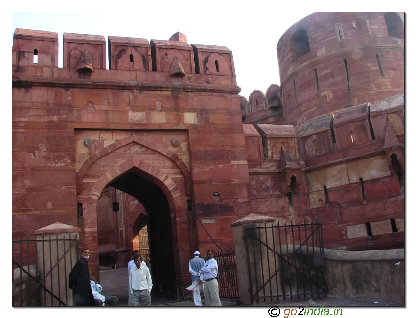 Agra Fort gates
